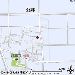 岐阜県揖斐郡大野町公郷1422周辺の地図