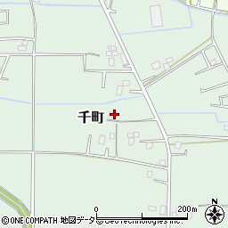 千葉県茂原市千町1249周辺の地図