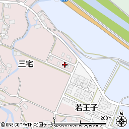 福井県三方上中郡若狭町三宅23周辺の地図