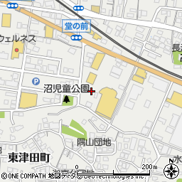 島根県松江市東津田町1222-4周辺の地図
