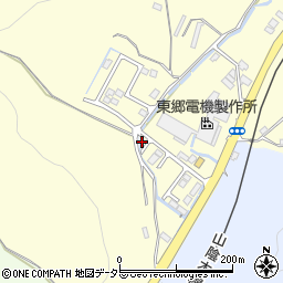 鳥取県東伯郡湯梨浜町門田1271-14周辺の地図