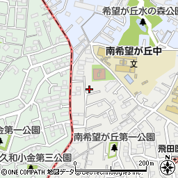 神奈川県横浜市旭区南希望が丘119-11周辺の地図