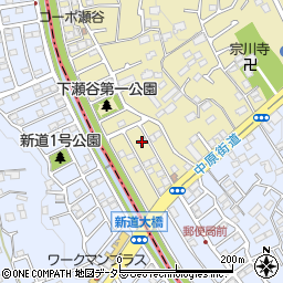 神奈川県横浜市瀬谷区北新38-4周辺の地図
