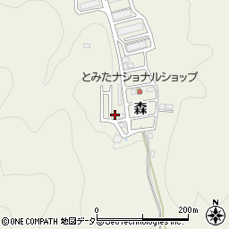 京都府舞鶴市森247-75周辺の地図