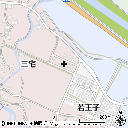 福井県三方上中郡若狭町三宅23-7周辺の地図