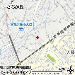 神奈川県横浜市旭区さちが丘174周辺の地図