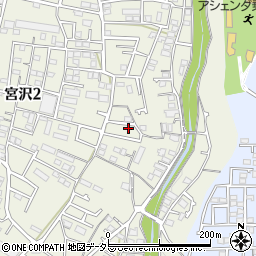 神奈川県横浜市瀬谷区宮沢2丁目57周辺の地図