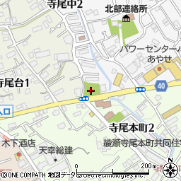 子ノ神公園周辺の地図