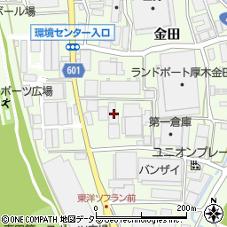 神奈川県厚木市金田1022-3周辺の地図