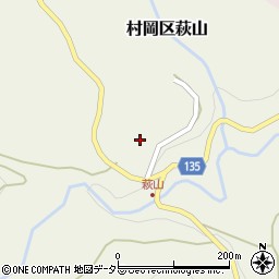 兵庫県美方郡香美町村岡区萩山113周辺の地図