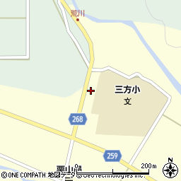 兵庫県豊岡市日高町栗山725-1周辺の地図