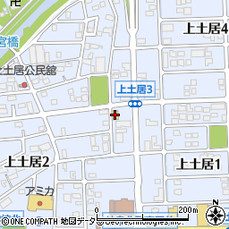 ファミリーマート岐阜上土居店周辺の地図