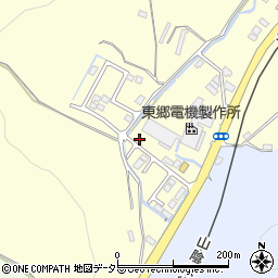 鳥取県東伯郡湯梨浜町門田1271-4周辺の地図