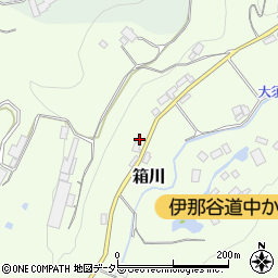長野県飯田市箱川167周辺の地図