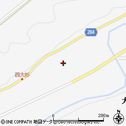 鳥取県東伯郡琴浦町大杉637周辺の地図