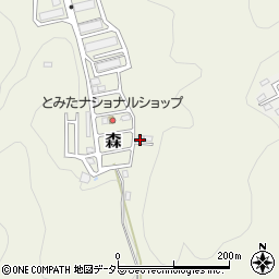 京都府舞鶴市森269-4周辺の地図