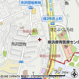 神奈川県横浜市旭区市沢町948-7周辺の地図