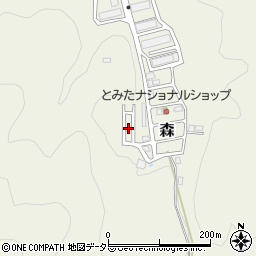 京都府舞鶴市森247-58周辺の地図