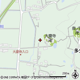 寺谷公民館周辺の地図