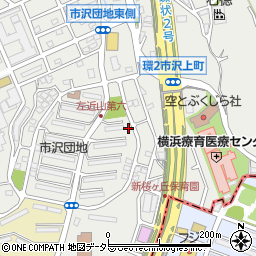 神奈川県横浜市旭区市沢町948-4周辺の地図