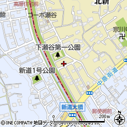 神奈川県横浜市瀬谷区北新36周辺の地図