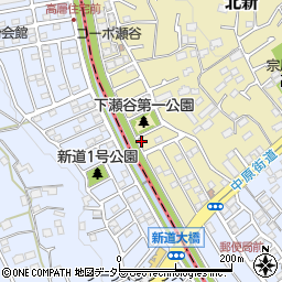 神奈川県横浜市瀬谷区北新36-7周辺の地図