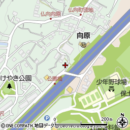 神奈川県横浜市保土ケ谷区仏向町971-23周辺の地図