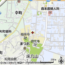 島根県松江市新町6周辺の地図