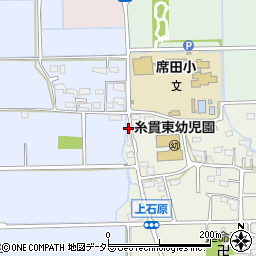岐阜県本巣市石原43周辺の地図