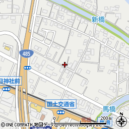島根県松江市東津田町815周辺の地図