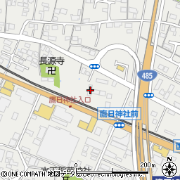島根県松江市東津田町962周辺の地図