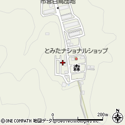 京都府舞鶴市森247-48周辺の地図