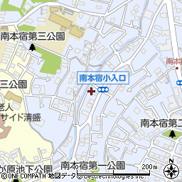 神奈川県横浜市旭区南本宿町93-34周辺の地図
