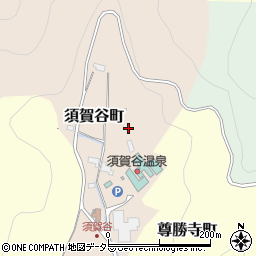 滋賀県長浜市須賀谷町周辺の地図