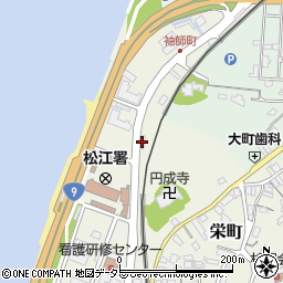 日本共産党松江市委員会周辺の地図