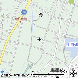 岐阜県美濃加茂市下米田町（今）周辺の地図