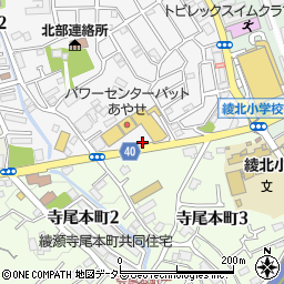 子ノ神第2公園周辺の地図