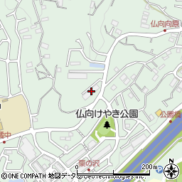 神奈川県横浜市保土ケ谷区仏向町1147-7周辺の地図