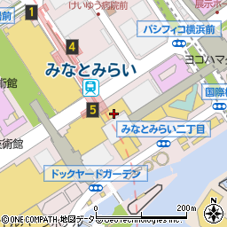 新宿 さぼてん クイーンズスクエア横浜店周辺の地図