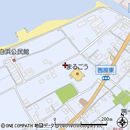鳥取県米子市淀江町西原1294-8周辺の地図