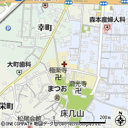 島根県松江市新町9周辺の地図