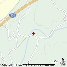 長野県飯田市上久堅8587周辺の地図