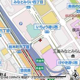ＰＥＮ横浜市西区みなとみらい３丁目パーキング周辺の地図