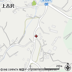 神奈川県厚木市上古沢156周辺の地図