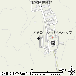 京都府舞鶴市森247-71周辺の地図