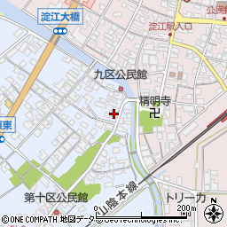 鳥取県米子市淀江町西原526-1周辺の地図