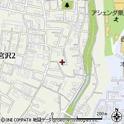 神奈川県横浜市瀬谷区宮沢2丁目56周辺の地図