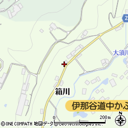 長野県飯田市箱川39周辺の地図