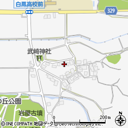 鳥取県米子市北尾周辺の地図