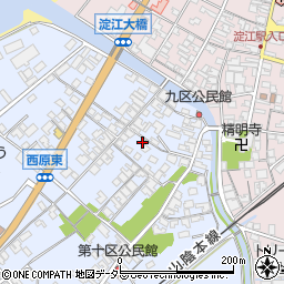 鳥取県米子市淀江町西原533周辺の地図